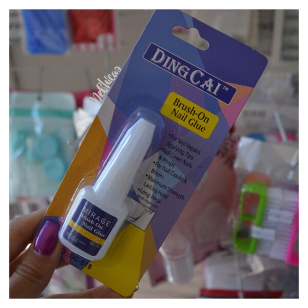 Pegamento Con Pincel / Nail Glue - Tips Deco - Uñas