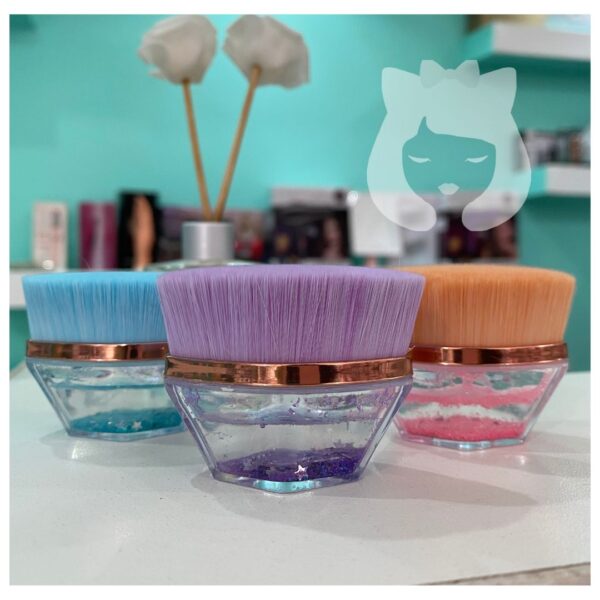 Brocha Kabuki C/Glitter