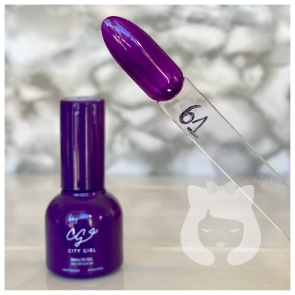 Esmaltes City Girl 10ml #61