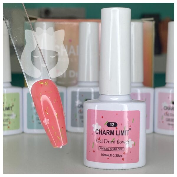 Esmalte Charm Limit Flores 10ml #12