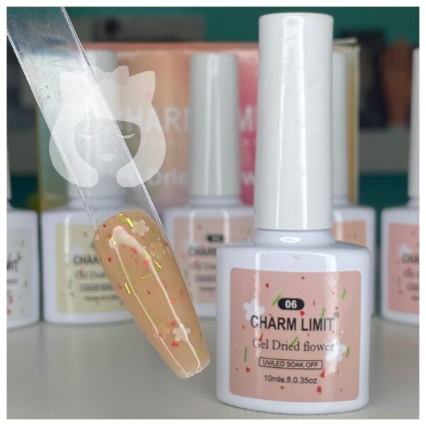 Esmalte Charm Limit Flores 10ml #06