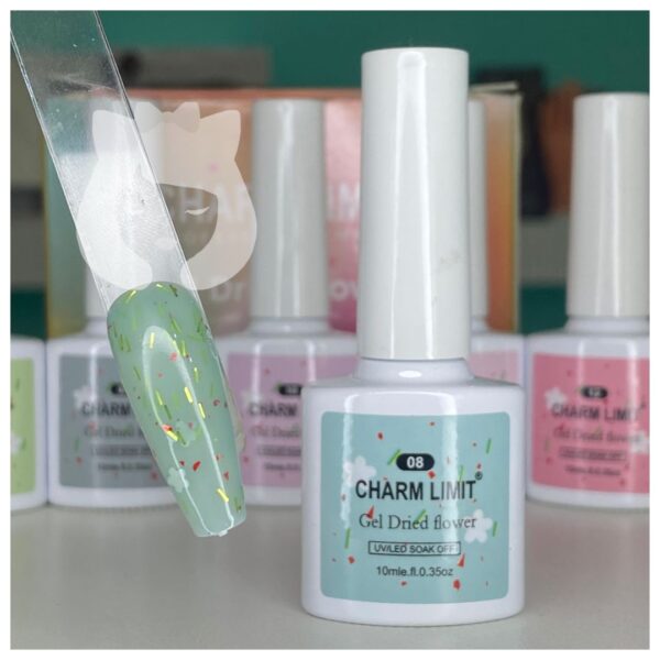 Esmalte Charm Limit Flores 10ml #08
