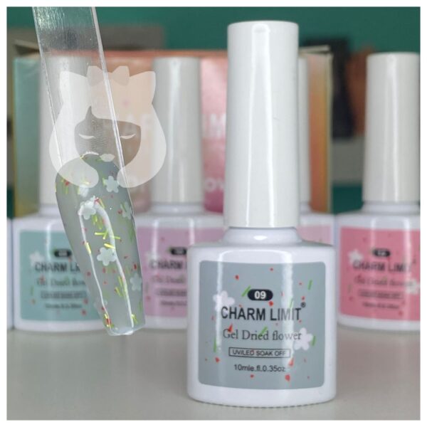 Esmalte Charm Limit Flores 10ml #09