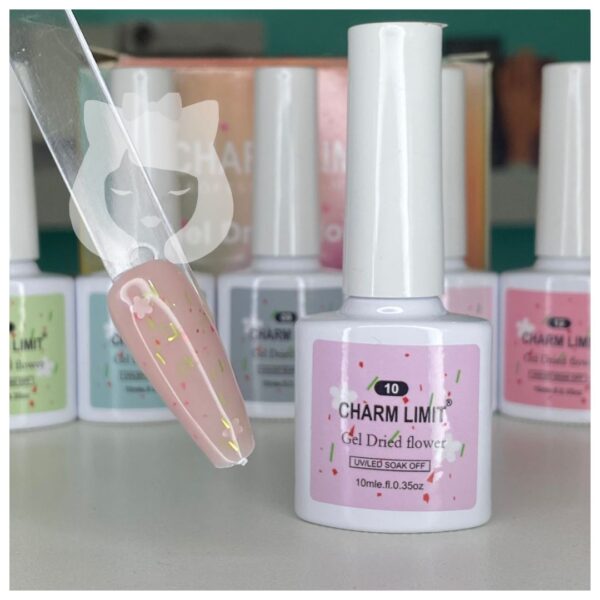 Esmalte Charm Limit Flores 10ml #10