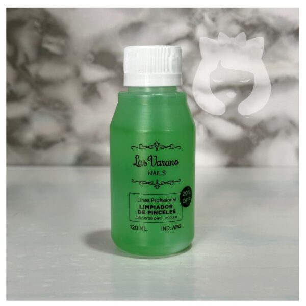 Limpiador De Pinceles Las Varano 120ml