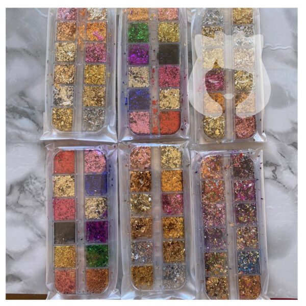 Papel Oro 12pcs