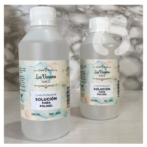 Solucion Para Poligel 250ml Las Varano