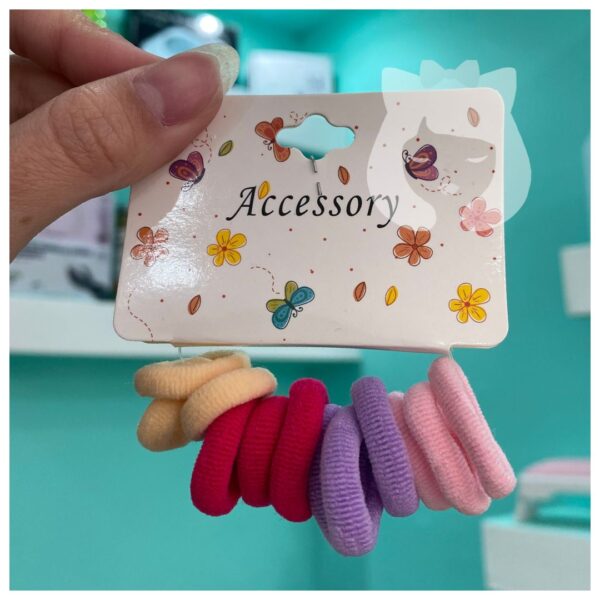 Mini colitas 12pcs rosa