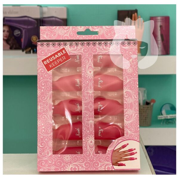 Capuchones Retirado Uñas 10pcs