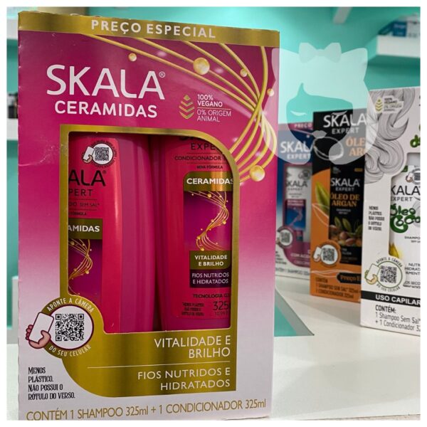 Set shampoo-acondicionador Skala ceramidas