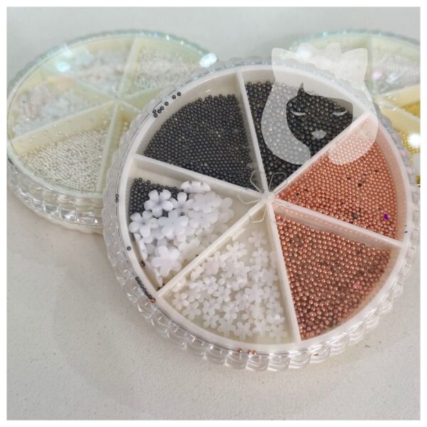 Caviar carrusel + flor 3D