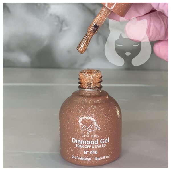 Esmaltes Reflectivos City Girl 10ml #16