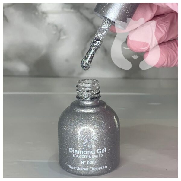 Esmaltes Reflectivos City Girl 10ml #20