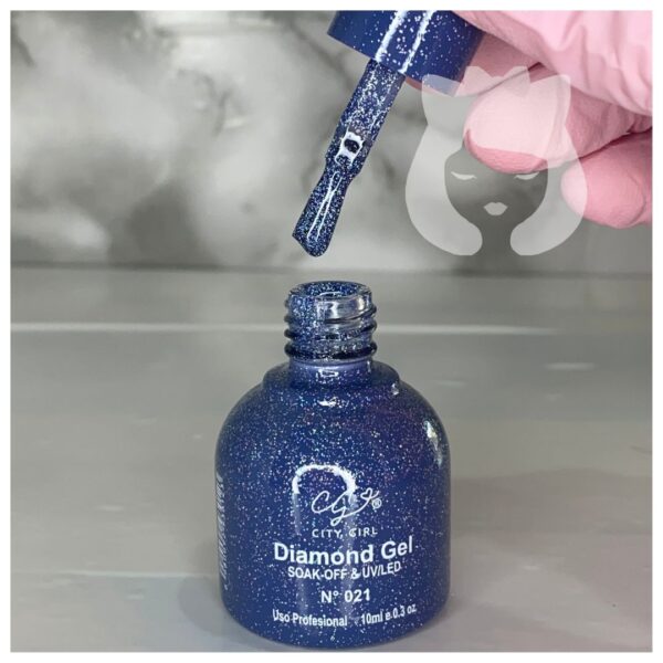 Esmaltes Reflectivos City Girl 10ml #21