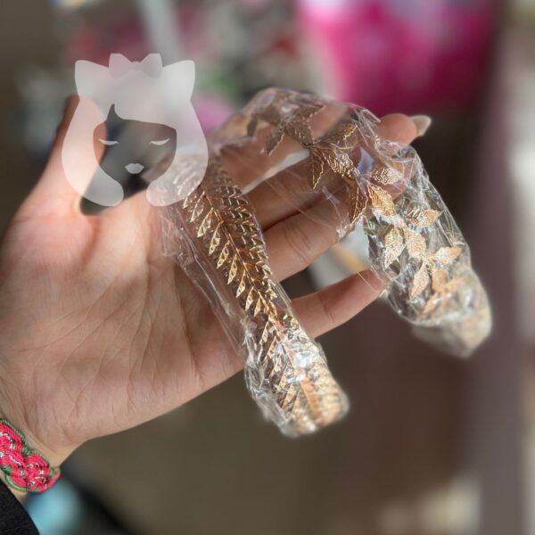 Vincha Metálica Hoja