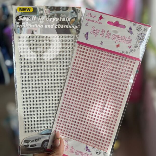 Plancha Strass Autoadhesivos Chica