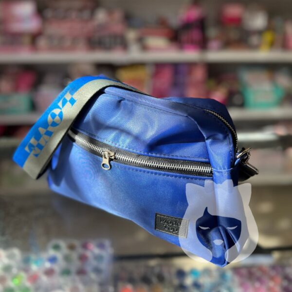 Bandolera Metalizada Azul