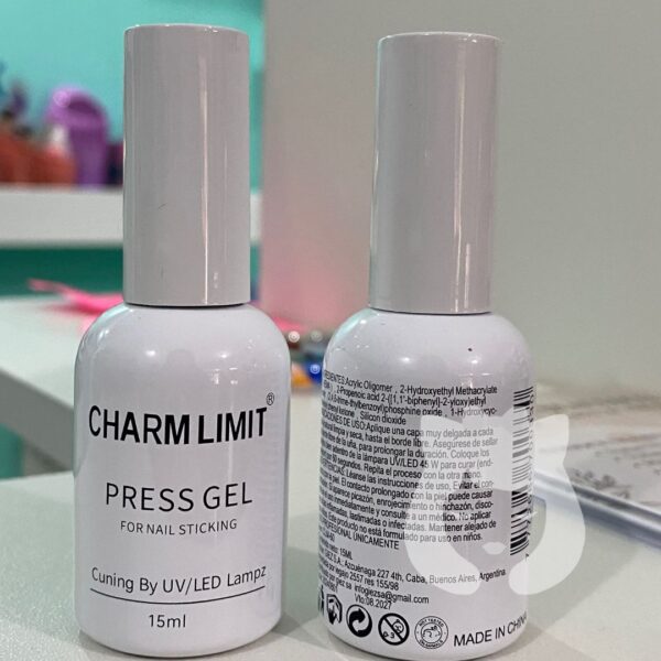 Press Gel Charm Limit Aprobado 15ml
