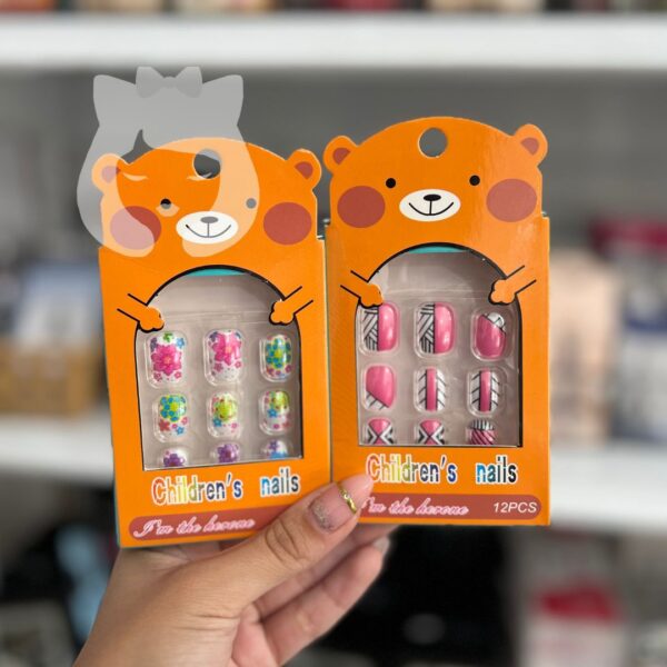 Uñas Press On C/Diseño Infantil