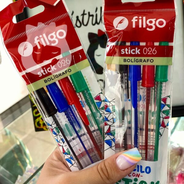 Lapicera Filgo 4pcs