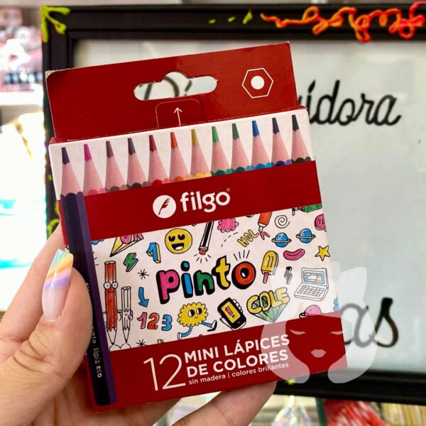 Lapices Colores Mini 12pcs