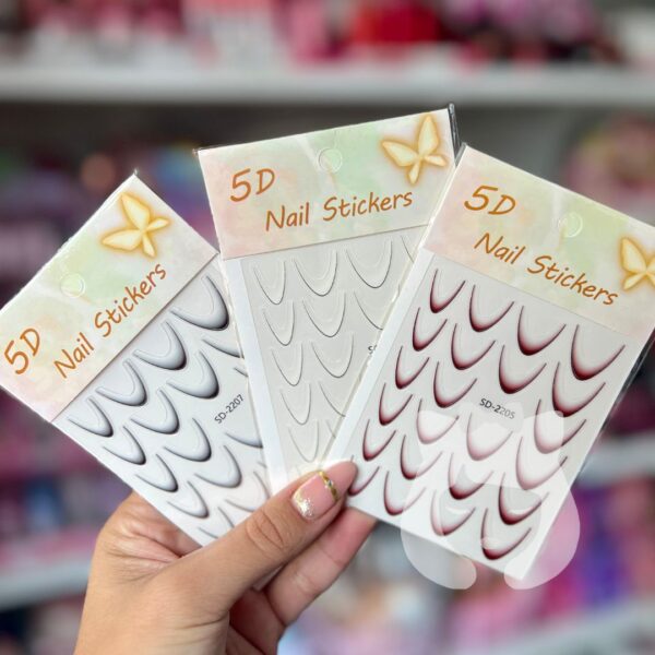 Stickers Francesita C/Plateado