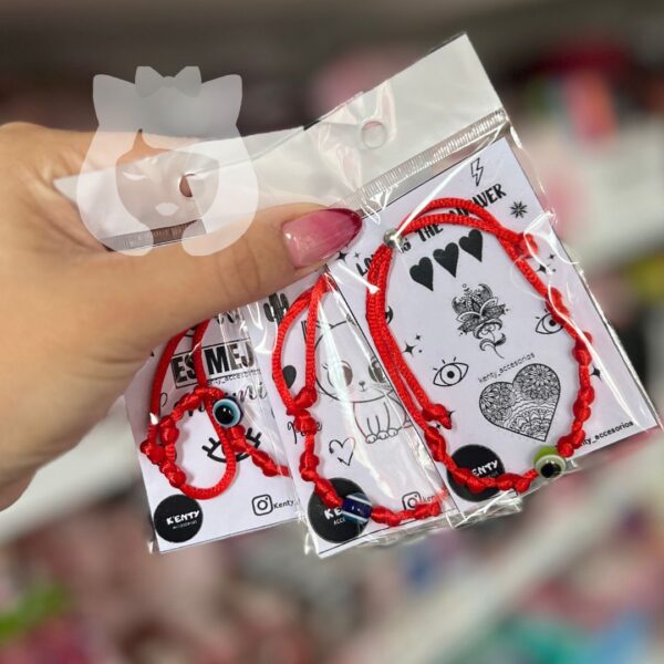 Pulsera 7 Nudos + Ojo Turco
