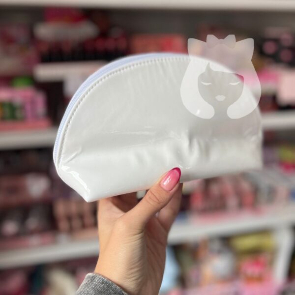 Porta Cosmético Blanco Charol