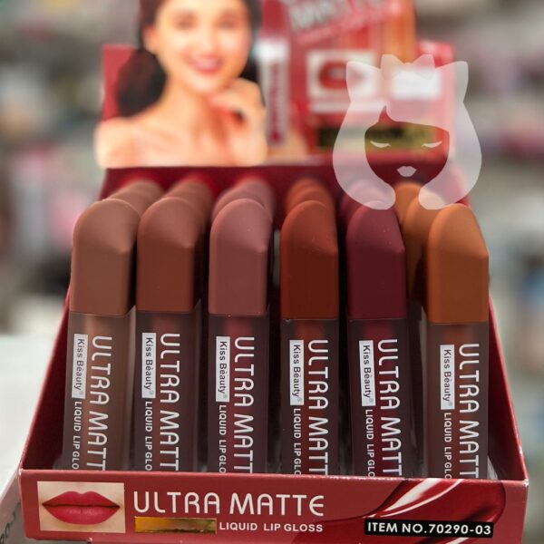Labial Liquido Ultra Matte Kiss Beauty