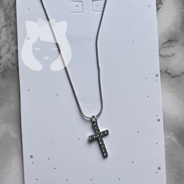 Collar Cruz C/Strass