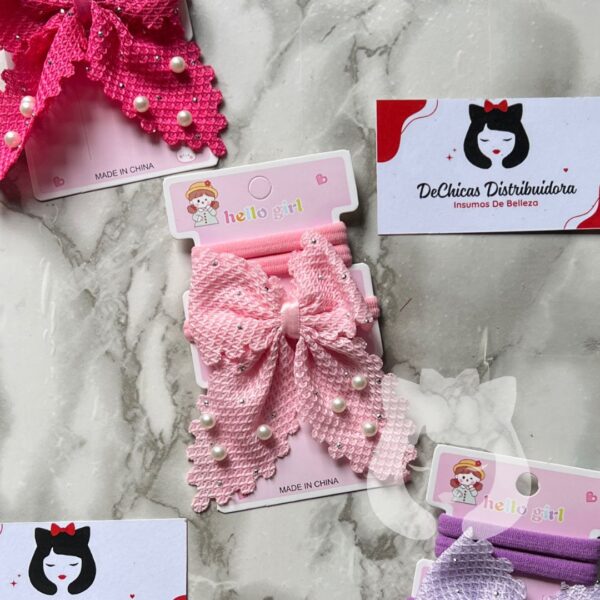 Colita Scruchies Moño 3pcs