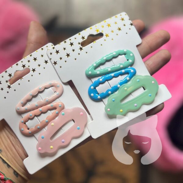 Set Hebilla Tic Tac 3pcs