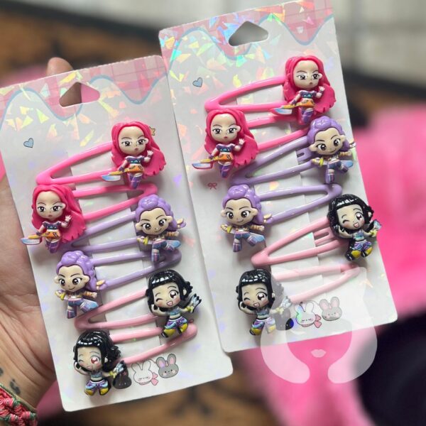 Hebilla Guerrar Kpop 3pcs