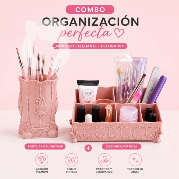 Combo Organizador Vintage