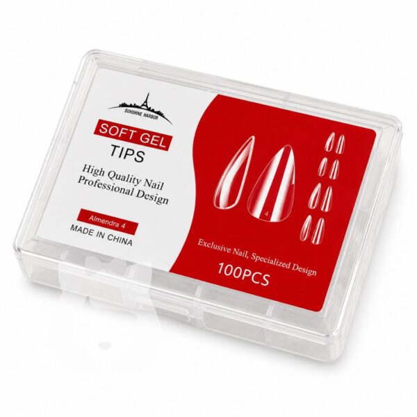 Tips Individual Paris Night 100pcs Formato Almendra