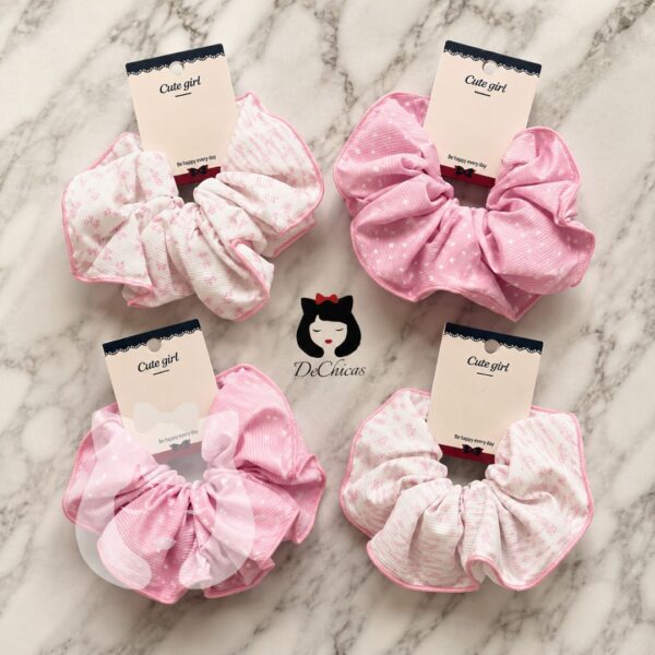 Colita Scruchies Rosa