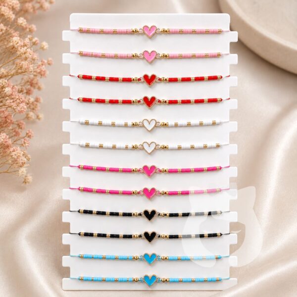 Pulsera Soga Corazón