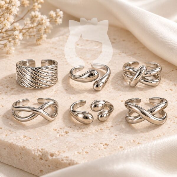 Anillos Inflados Regulable Acero Quirúrgico