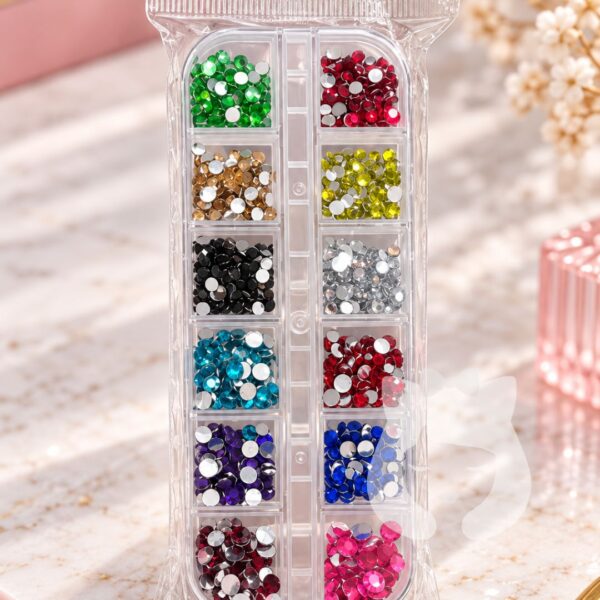 Strass Multicolor En Caja