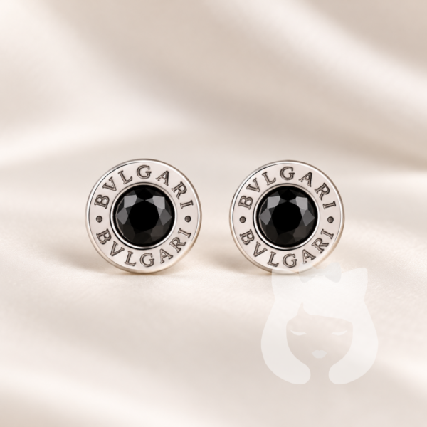 Aros Bulgari Acero Quirúrgico Plateado